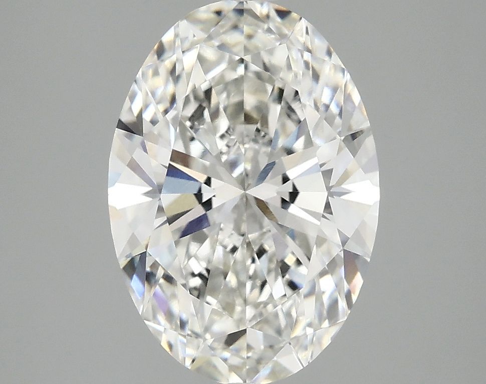 2.92 ct. oval Lab Grown Diamond front image
