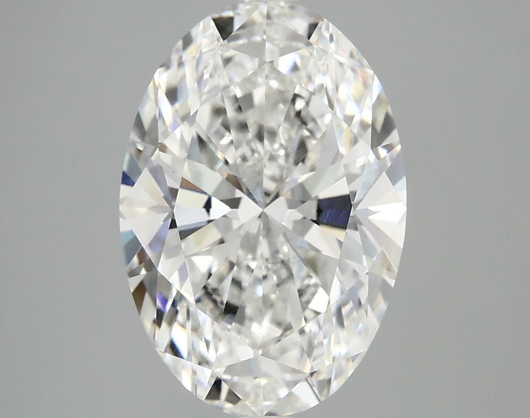3.85 ct. oval Lab Grown Diamond front image