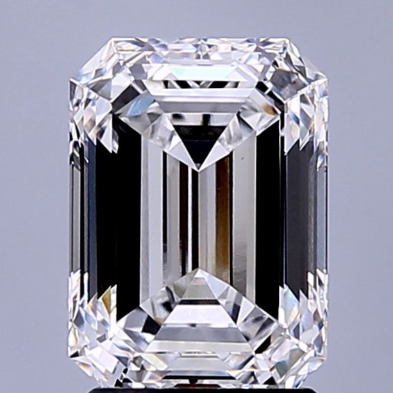 2.60 ct. emerald Lab Grown Diamond front image