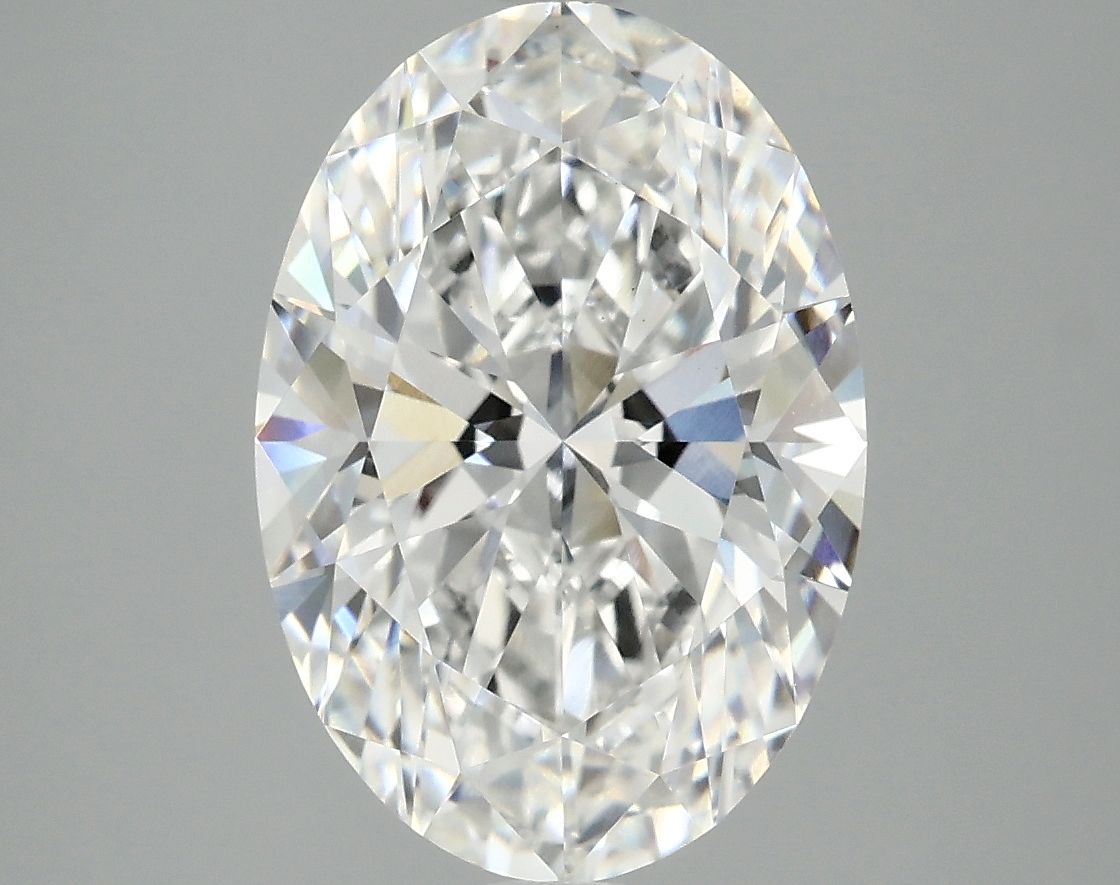 4.10 ct. oval Lab Grown Diamond front image