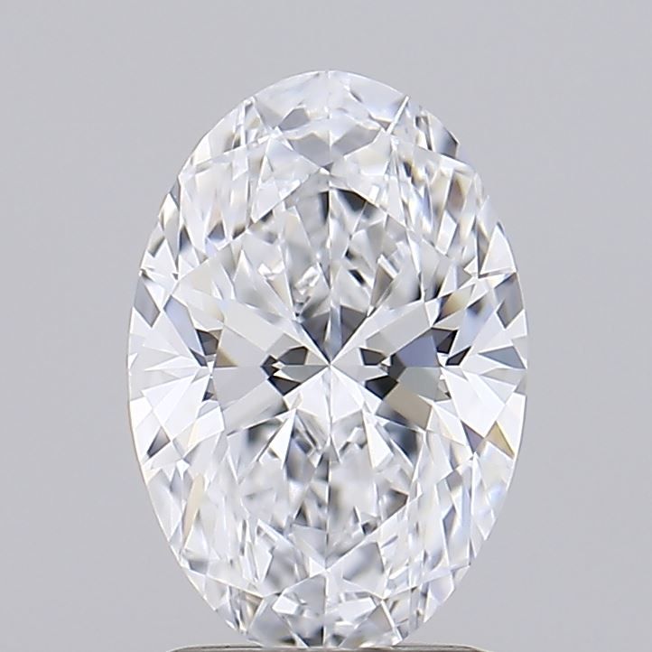 1.24 ct. oval Lab Grown Diamond front image