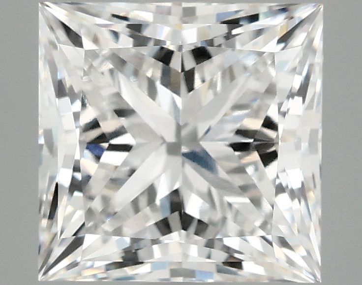 4.03 ct. princess Lab Grown Diamond front image