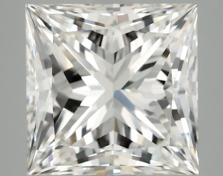 4.12 ct. princess Lab Grown Diamond front image