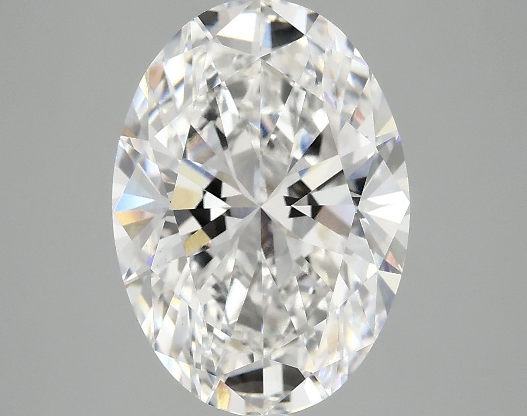 4.07 ct. oval Lab Grown Diamond front image