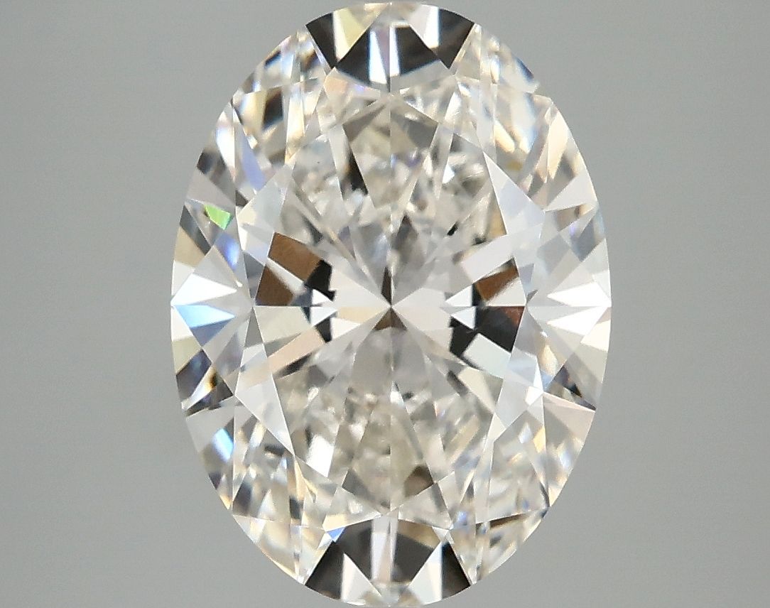 3.98 ct. oval Lab Grown Diamond front image