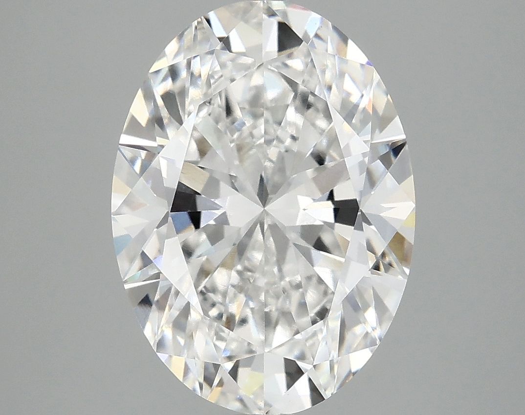 3.92 ct. oval Lab Grown Diamond front image
