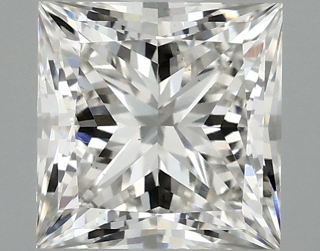 2.10 ct. princess Lab Grown Diamond front image