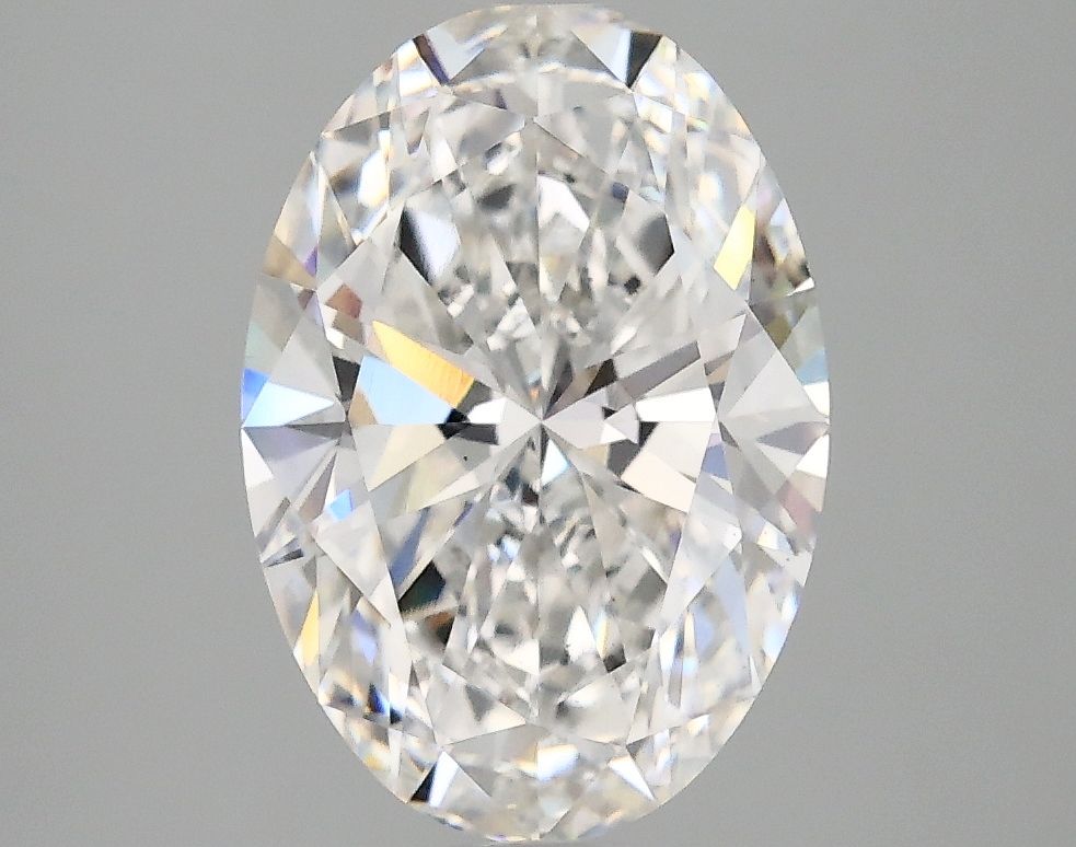 3.02 ct. oval Lab Grown Diamond front image