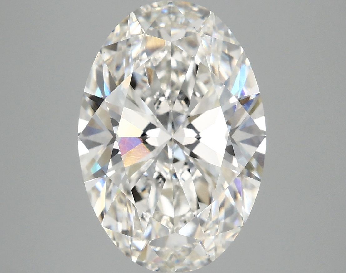 4.10 ct. oval Lab Grown Diamond front image