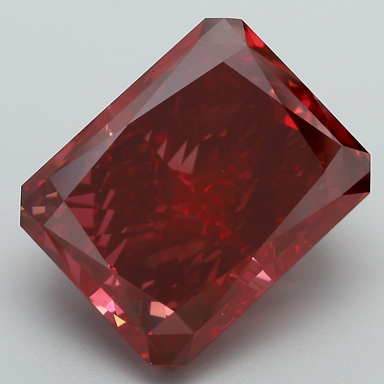 14.04ct Radiant PURPLE VS1