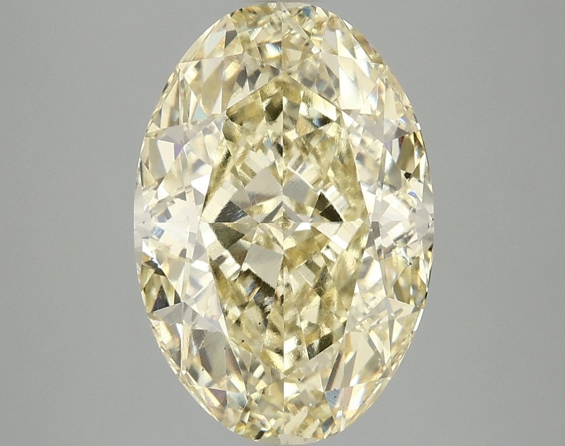 5.09 ct. oval Lab Grown Diamond front image