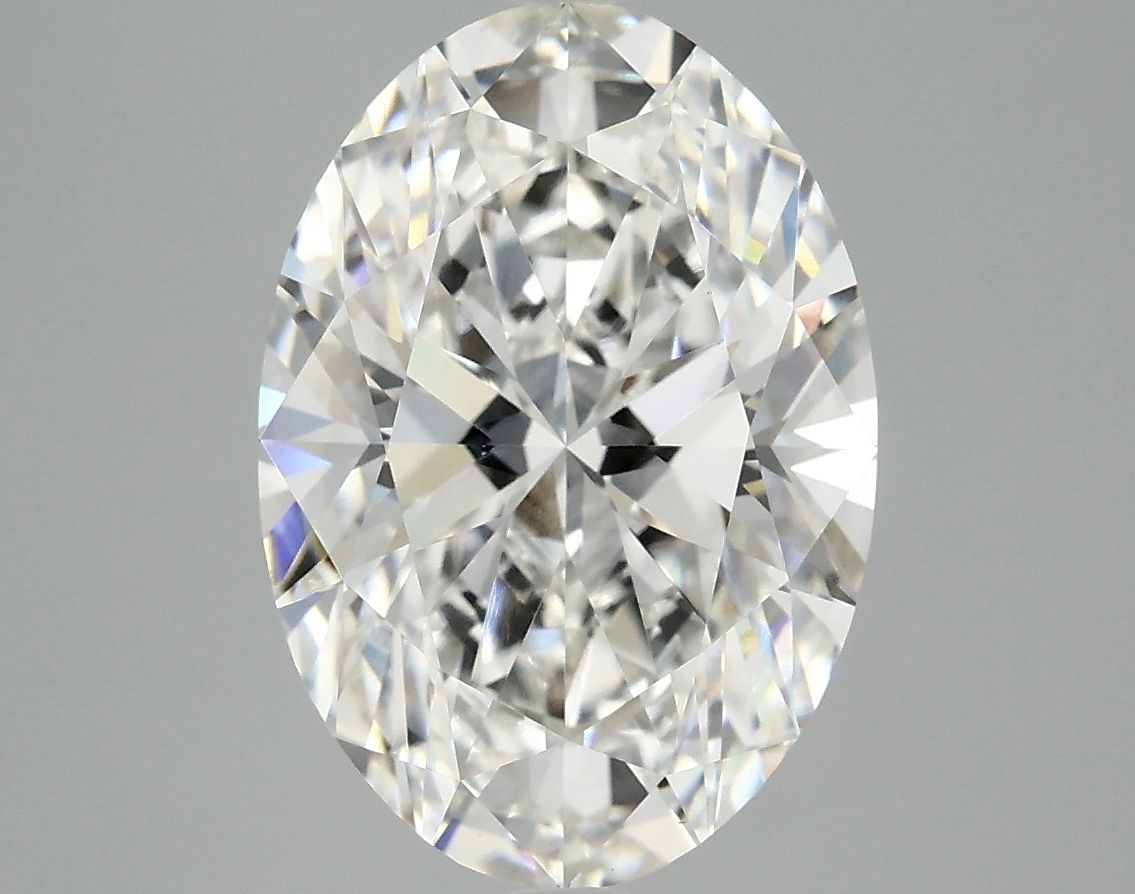 4.09 ct. oval Lab Grown Diamond front image