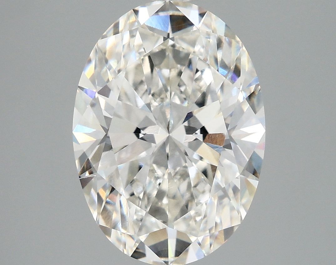 3.02 ct. oval Lab Grown Diamond front image