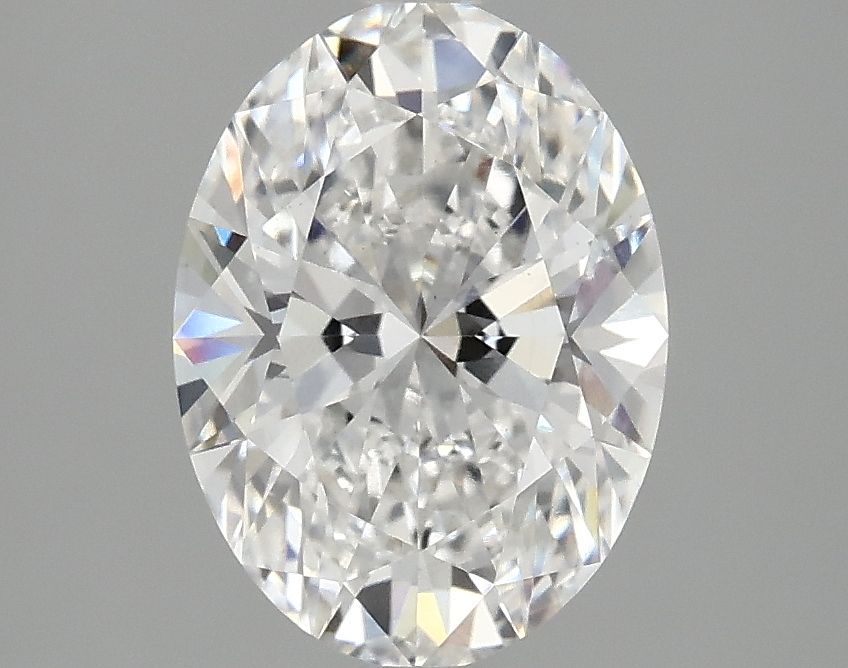 2.10 ct. oval Lab Grown Diamond front image