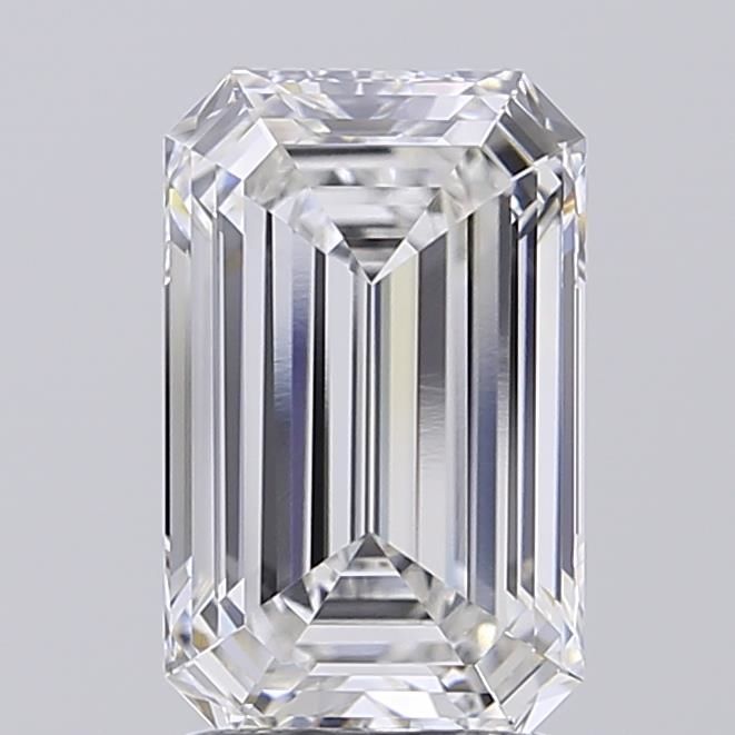 2.58 ct. emerald Lab Grown Diamond front image