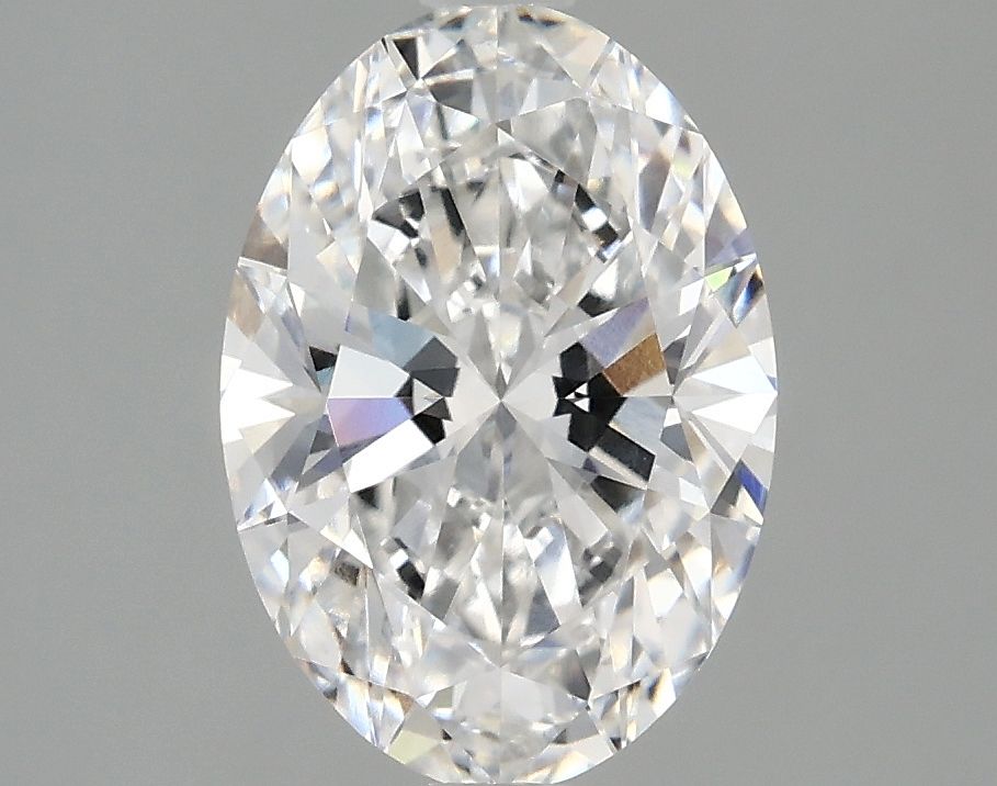 2.10 ct. oval Lab Grown Diamond front image