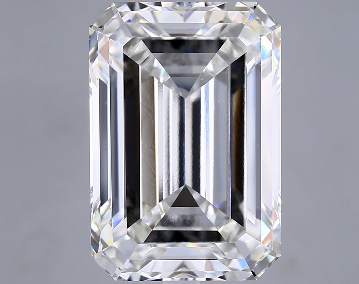 12.03 ct. emerald Lab Grown Diamond front image