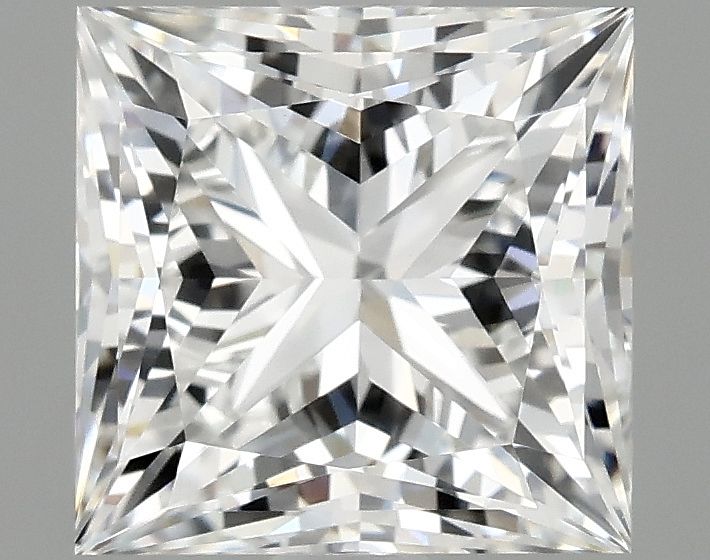 2.10 ct. princess Lab Grown Diamond front image