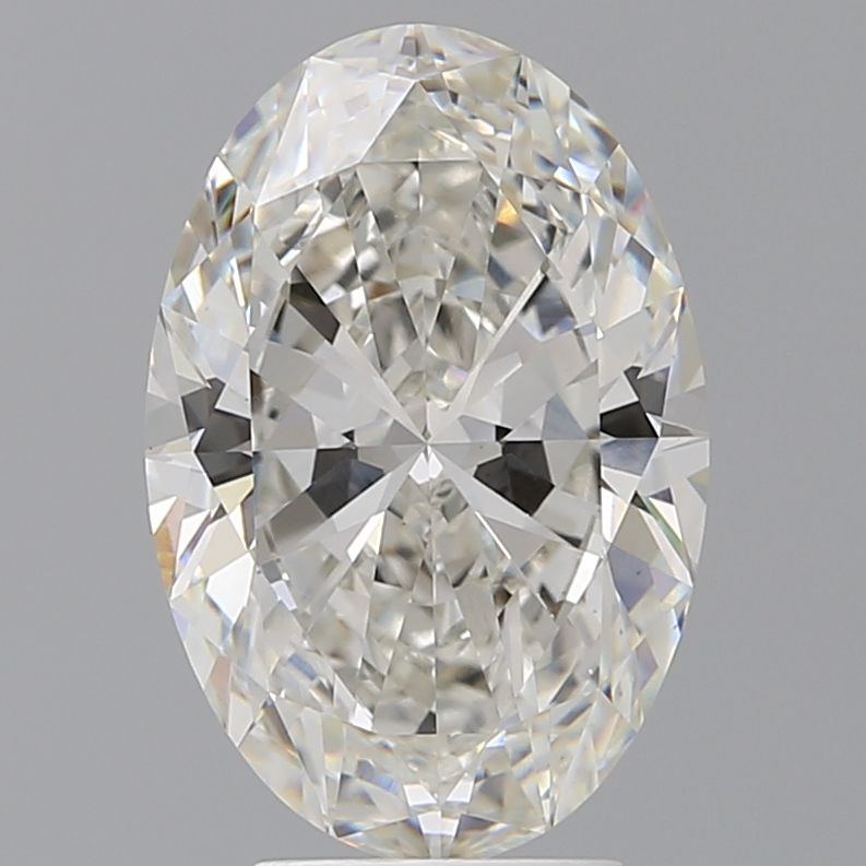 4.53 ct. oval Lab Grown Diamond front image