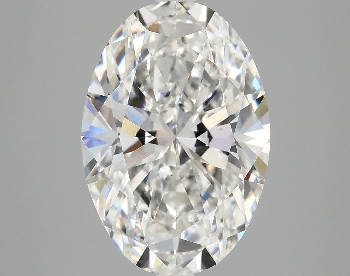4.07 ct. oval Lab Grown Diamond front image