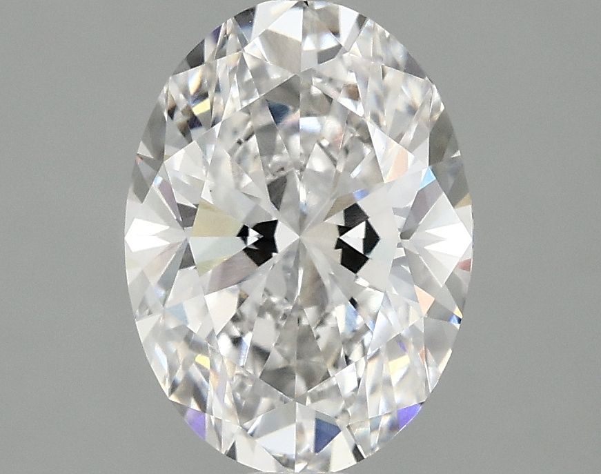 2.10 ct. oval Lab Grown Diamond front image