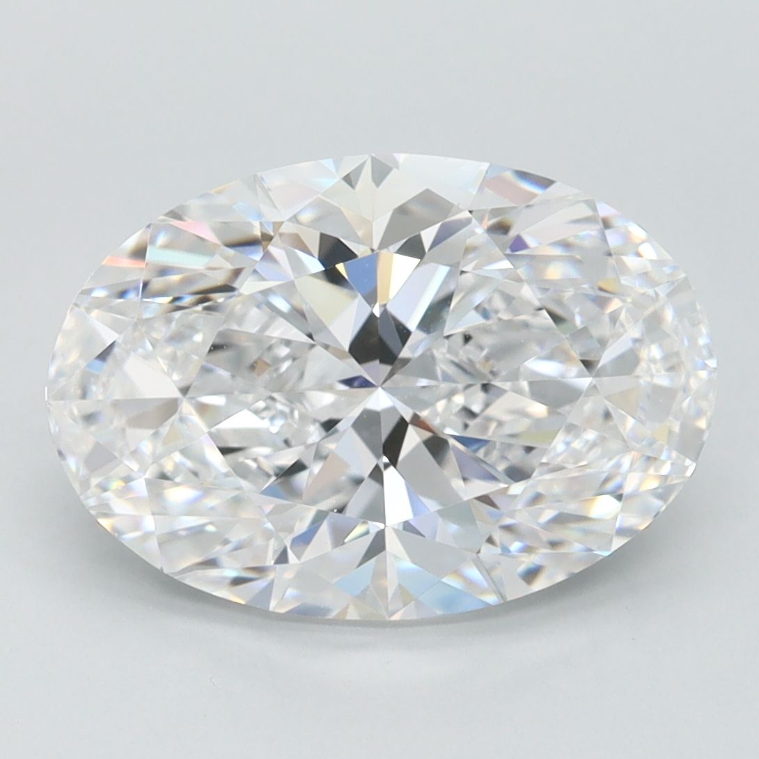 3.02 ct. oval Lab Grown Diamond front image