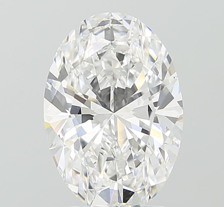 3.07 ct. oval Lab Grown Diamond front image