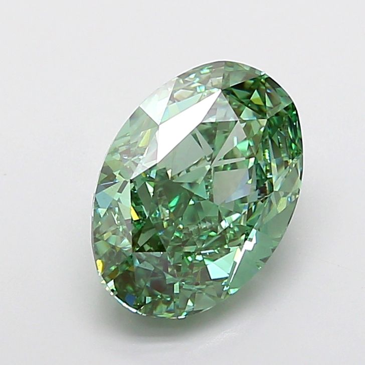 5.01 ct. oval Lab Grown Diamond front image