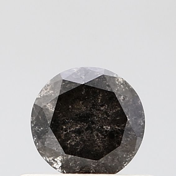 0.45 Carat Round Diamond Salt and Pepper VS1