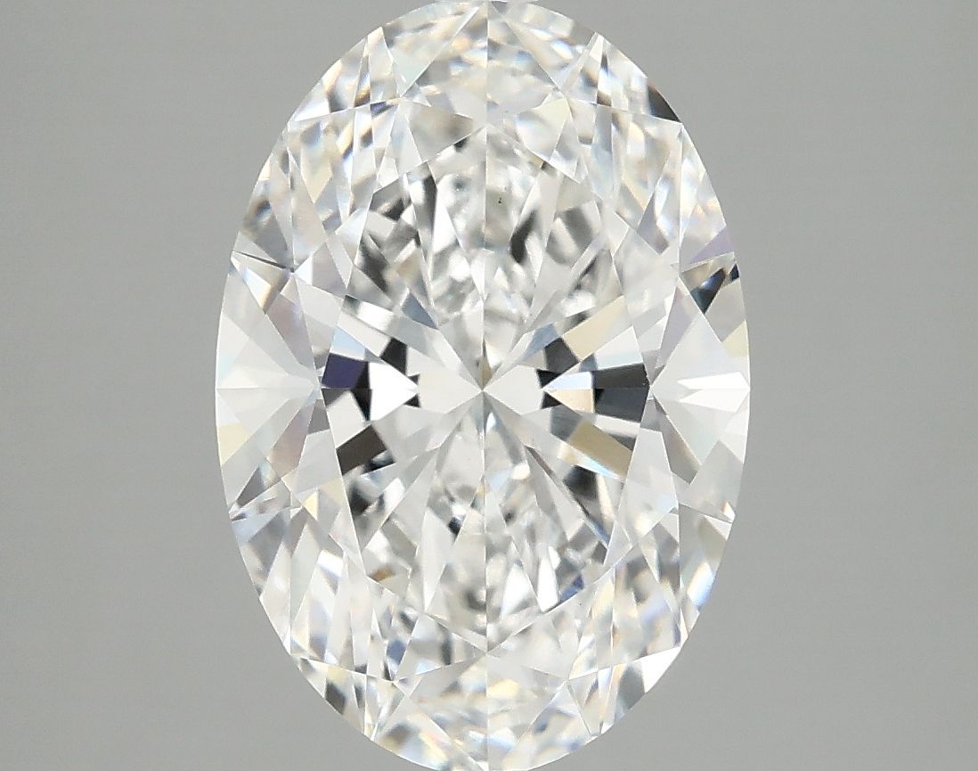 4.10 ct. oval Lab Grown Diamond front image