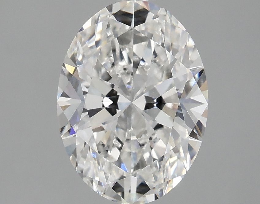 2.10 ct. oval Lab Grown Diamond front image
