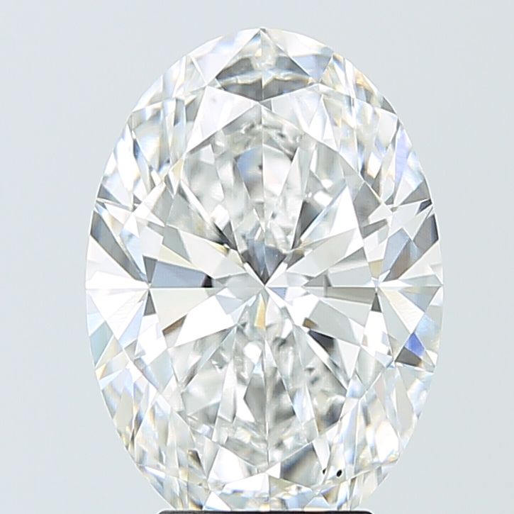 4.08 ct. oval Lab Grown Diamond front image