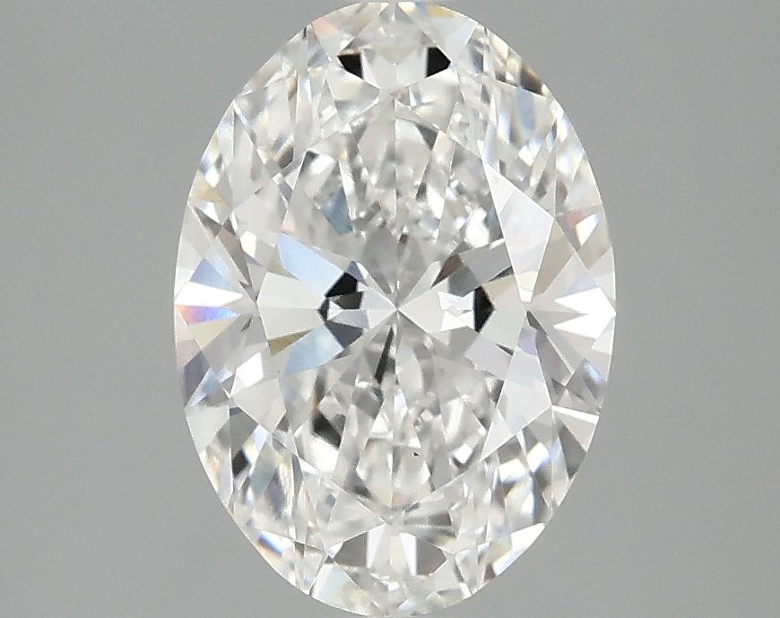2.10 ct. oval Lab Grown Diamond front image