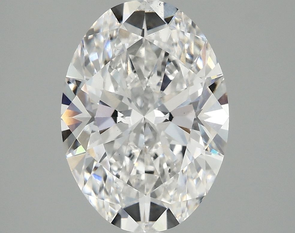 3.08 ct. oval Lab Grown Diamond front image