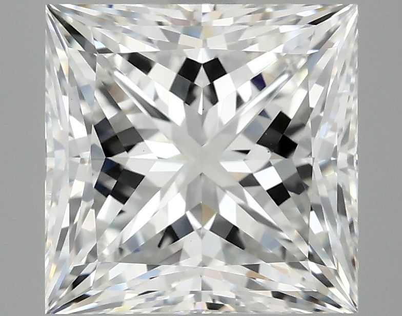 4.70 ct. princess Lab Grown Diamond front image