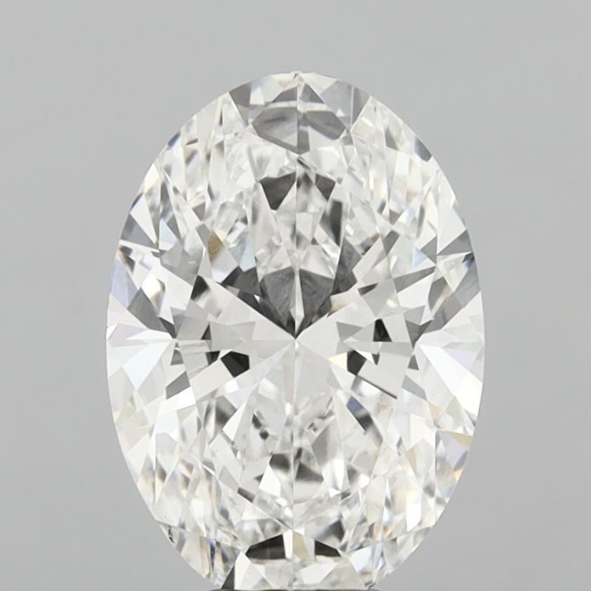 6.01 ct. oval Lab Grown Diamond front image
