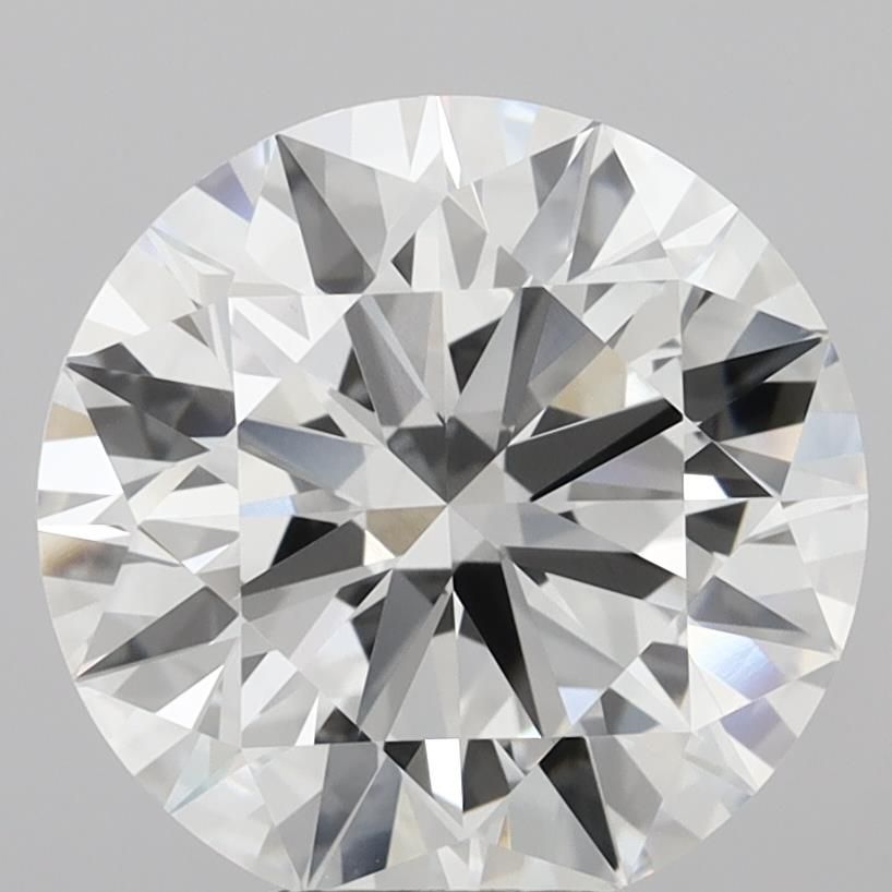 6.04 ct. round Lab Grown Diamond front image