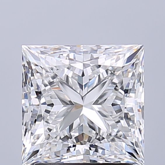 2.08 ct. princess Lab Grown Diamond front image