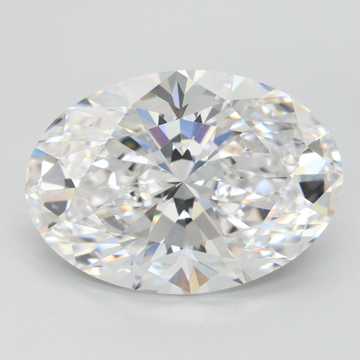 4.29 ct. oval Lab Grown Diamond front image