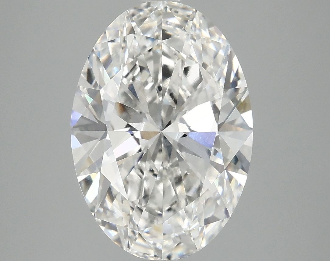 3.74 ct. oval Lab Grown Diamond front image