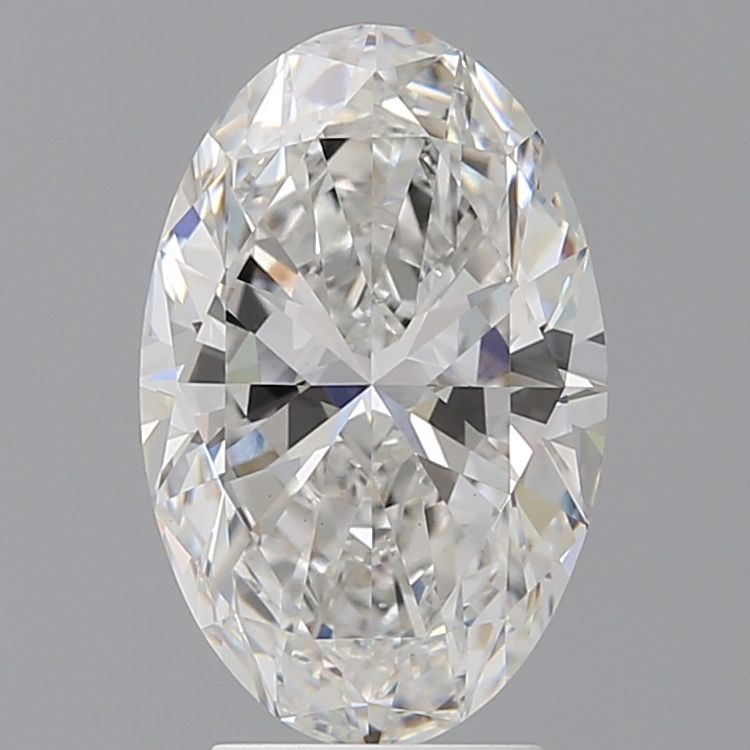 3.46 ct. oval Lab Grown Diamond front image