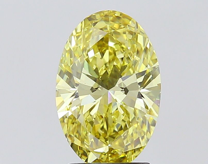 2.55 ct. oval Lab Grown Diamond front image