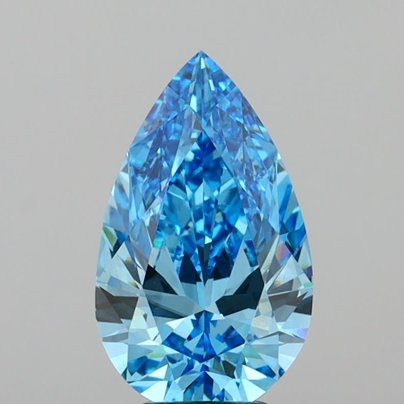 4.02 ct. pear Lab Grown Diamond front image