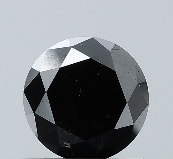 0.67 Carat Round Diamond Black VS1