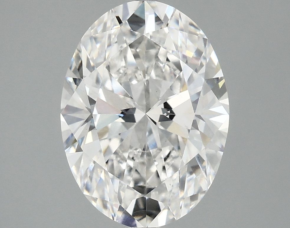 2.88 ct. oval Lab Grown Diamond front image