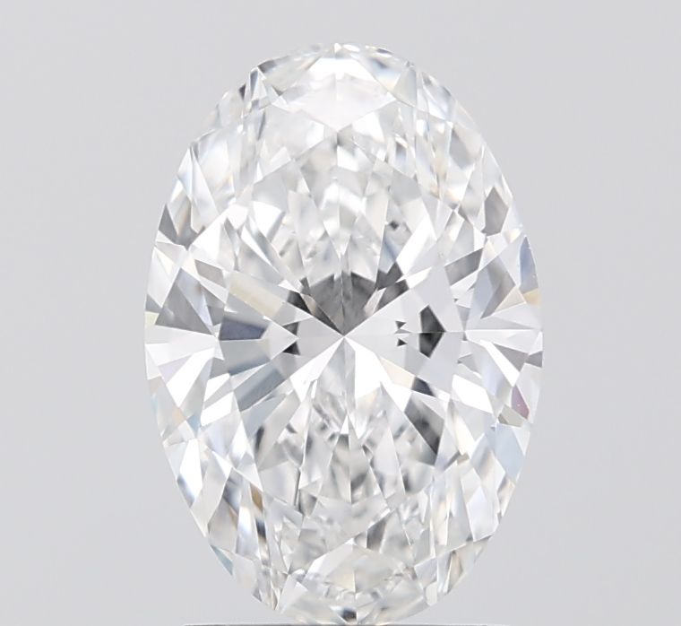 2.06 ct. oval Lab Grown Diamond front image