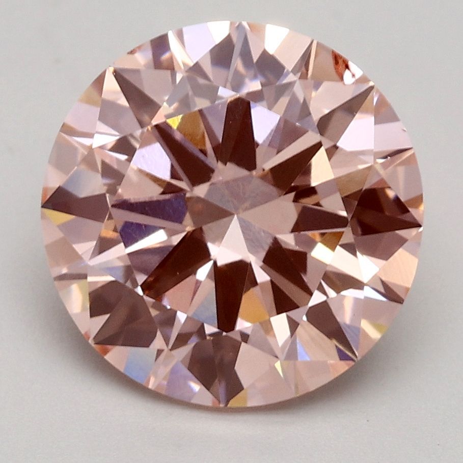 2.75 ct. round Lab Grown Diamond front image