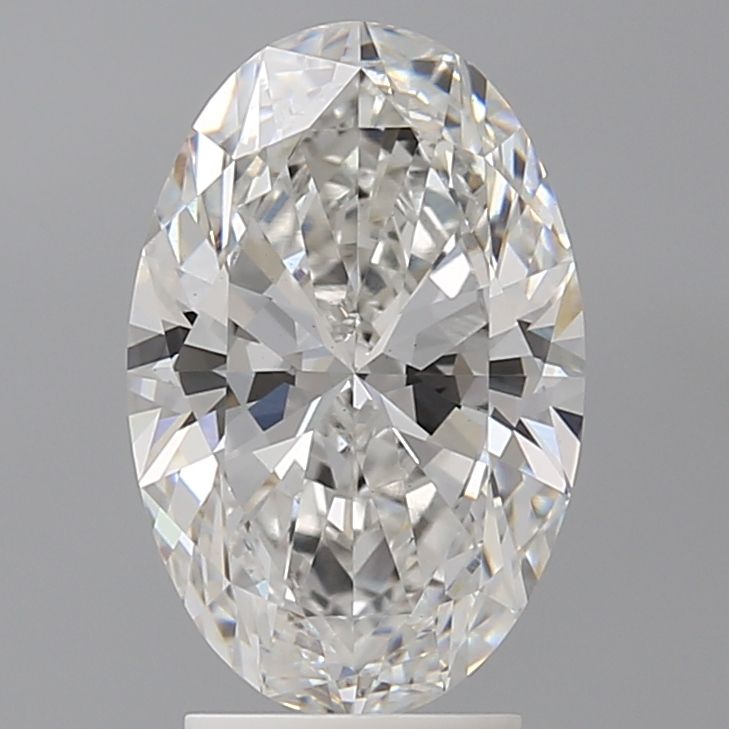 3.09 ct. oval Lab Grown Diamond front image