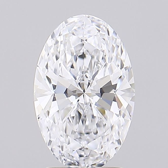 1.37 ct. oval Lab Grown Diamond front image