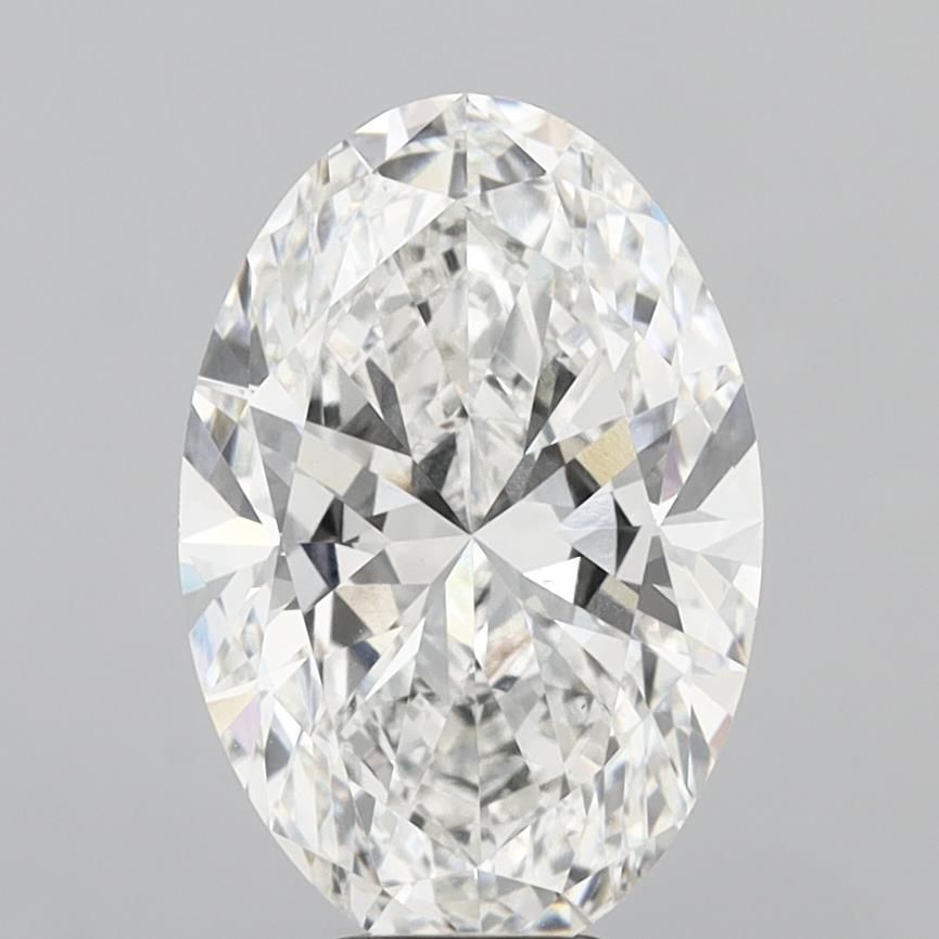 8.00 ct. oval Lab Grown Diamond front image